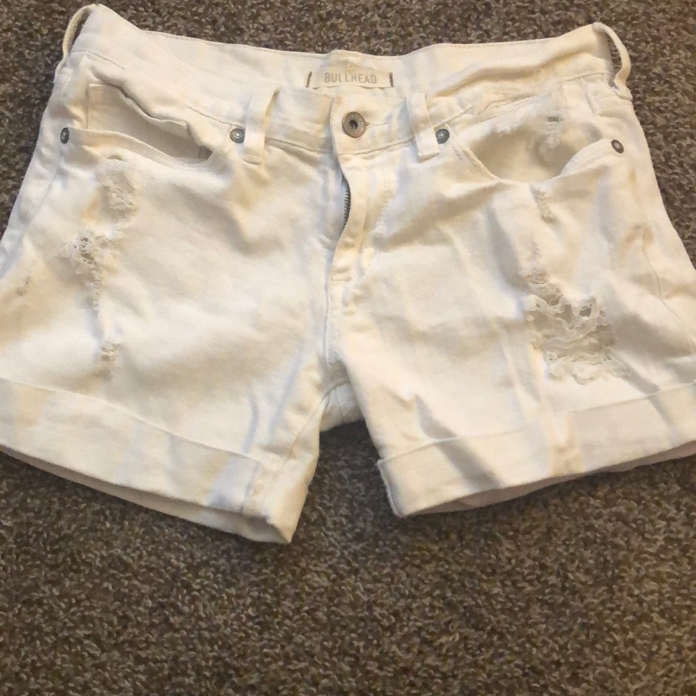 White shorts